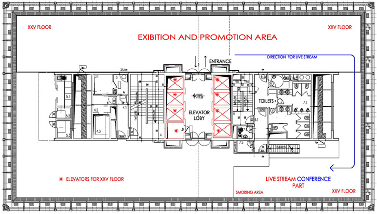 image of XXV floor